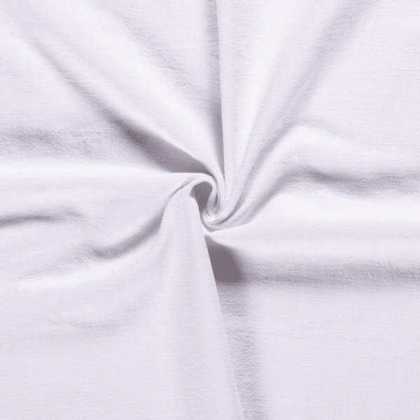 material textil in prespalat alb