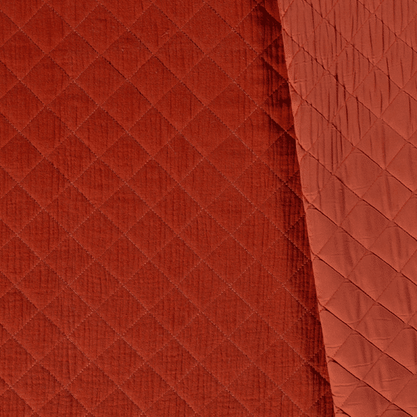 material textil muselina matlasata brique