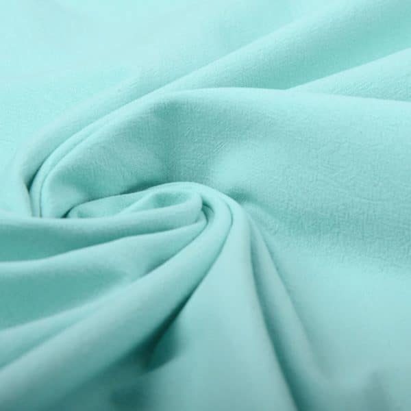 washed cotton mint green