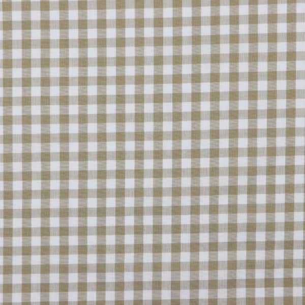 material bumbac gingham sand mm