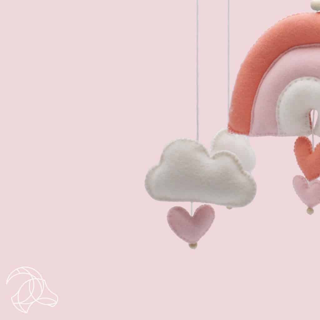 Regenboog Mobiel Roze () Regenboog Mobiel Roze ()